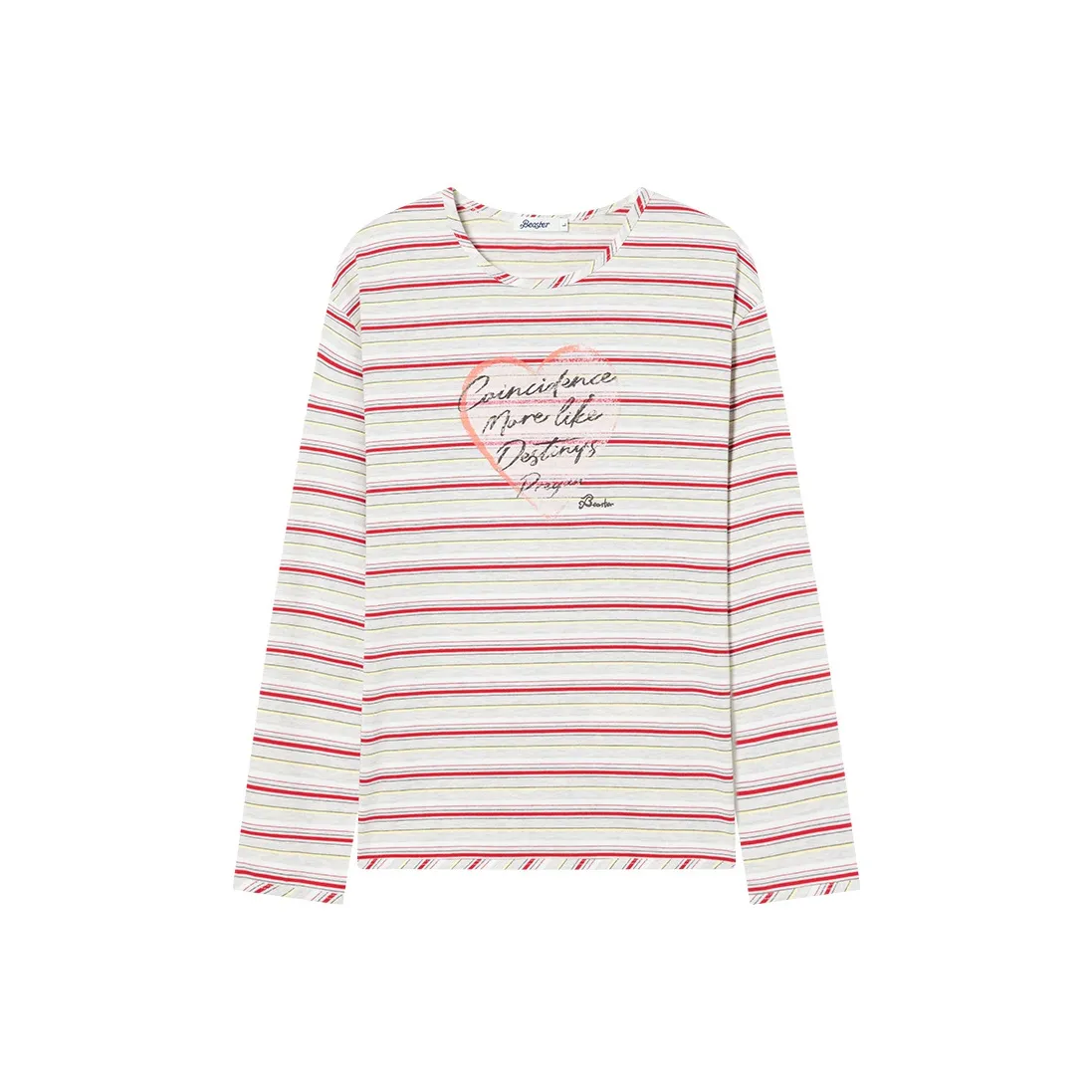 BEASTER Красные полосы Унисекс T-рубашки