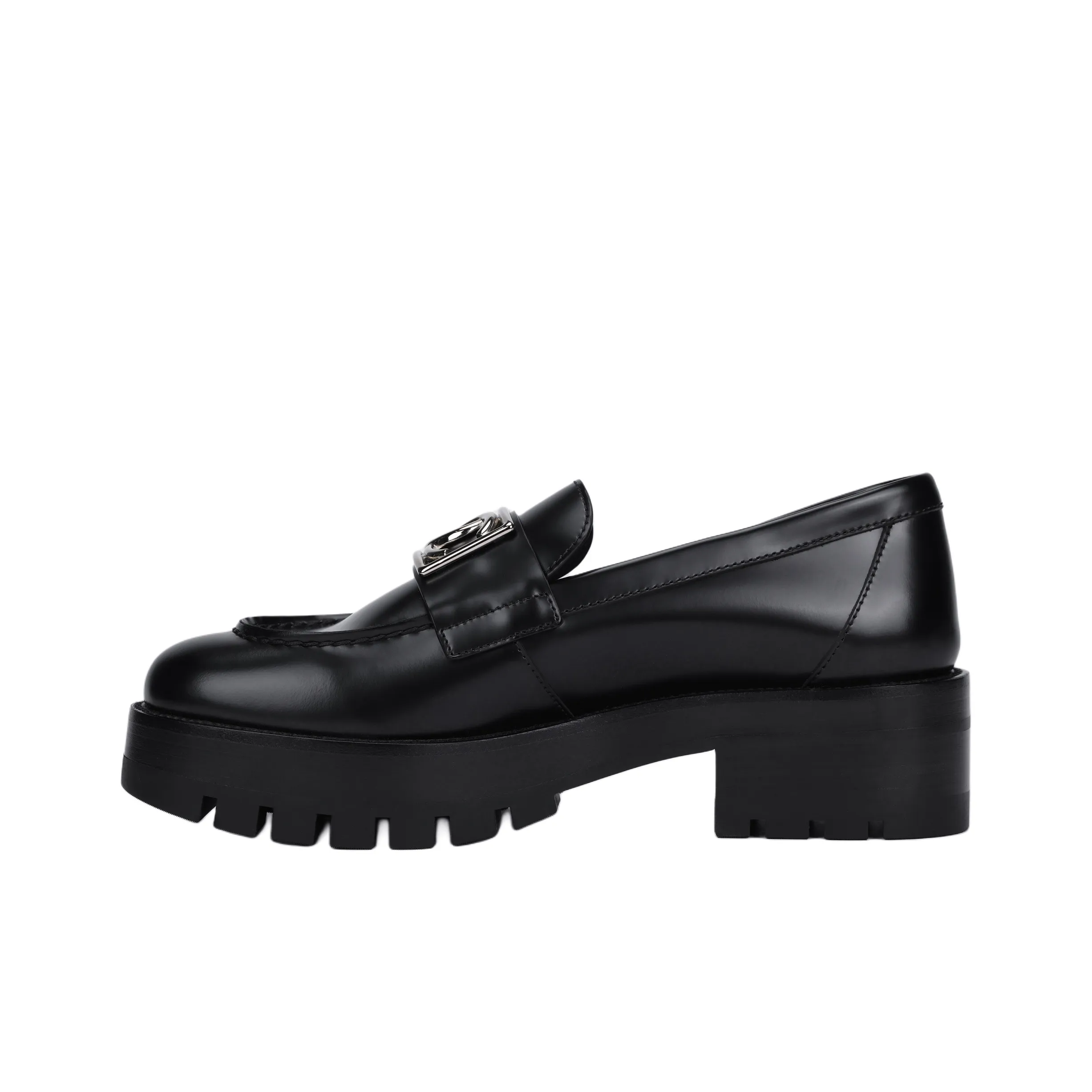 CHANEL Loafers Women's Black