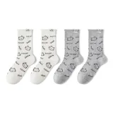 4팩 (2 화이트 + 2 라이트 그레이)