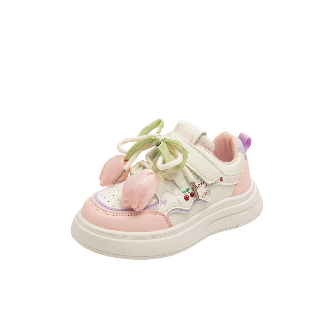 Wooden Rabbit Мальчики Белый Обувь Весна ОСЕНЬ Дышащий Скейтбординг Кроссовки Низкий Топ Модный