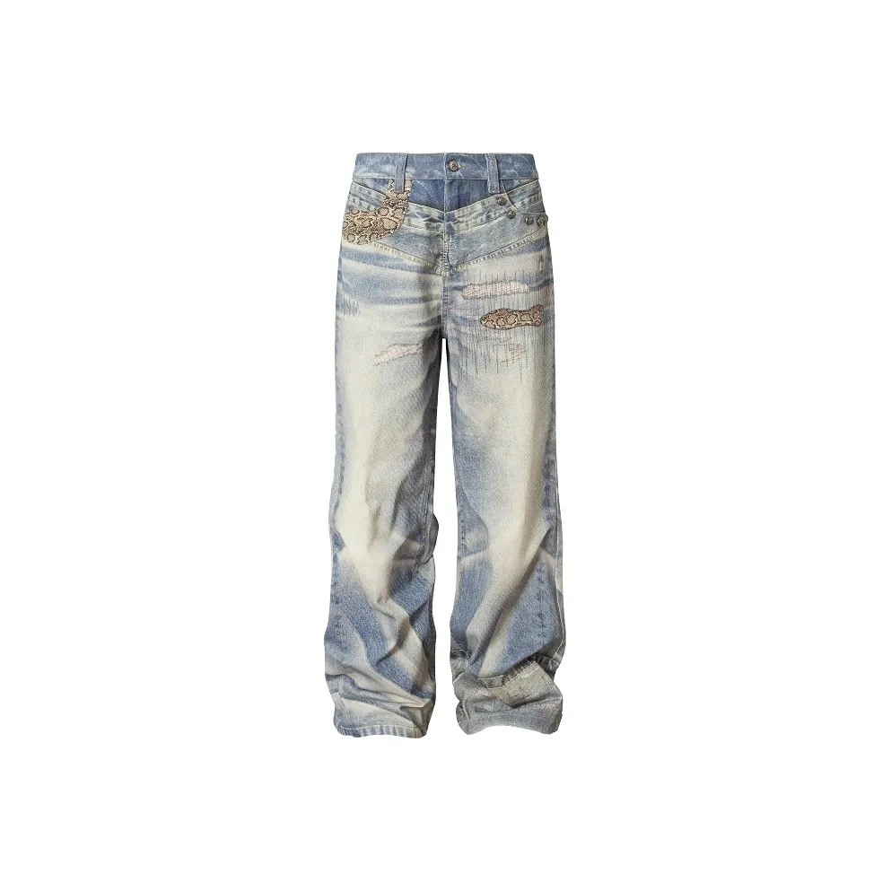 YADcrew Синие Женские Джинсы