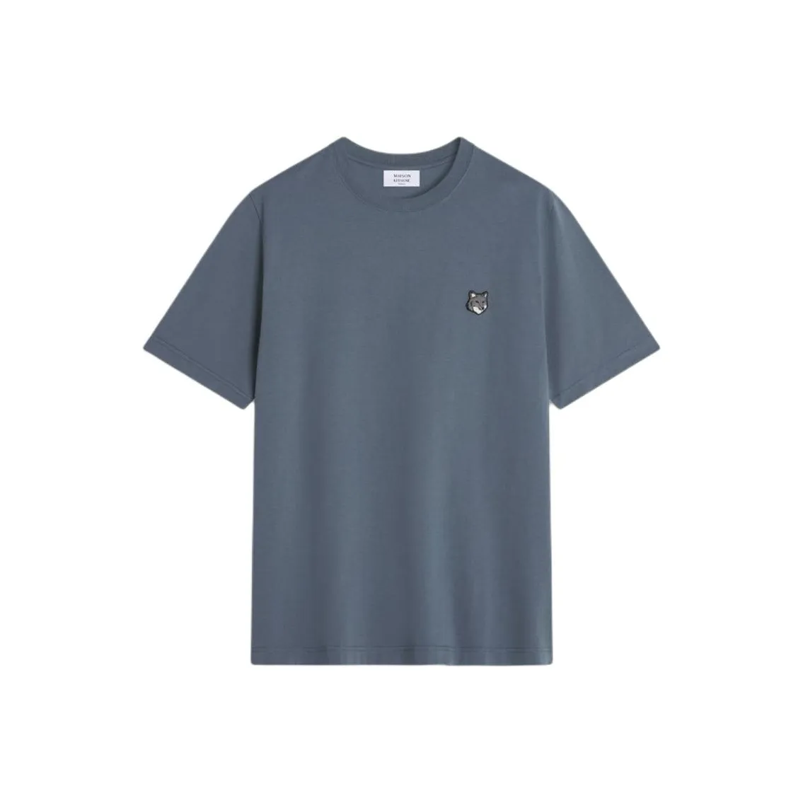 Maison Kitsune Серые Мужские T-Рубашки