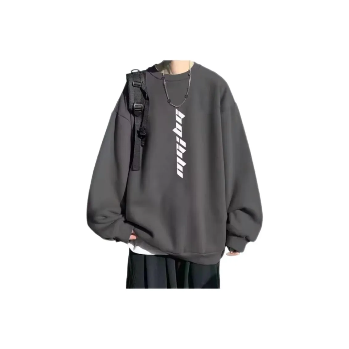 TONYBEAR Мужская одежда Casual Sports Принт Port Городской Хлопок Толстовка Художественный стиль Модный Пуловер Юность Мужской