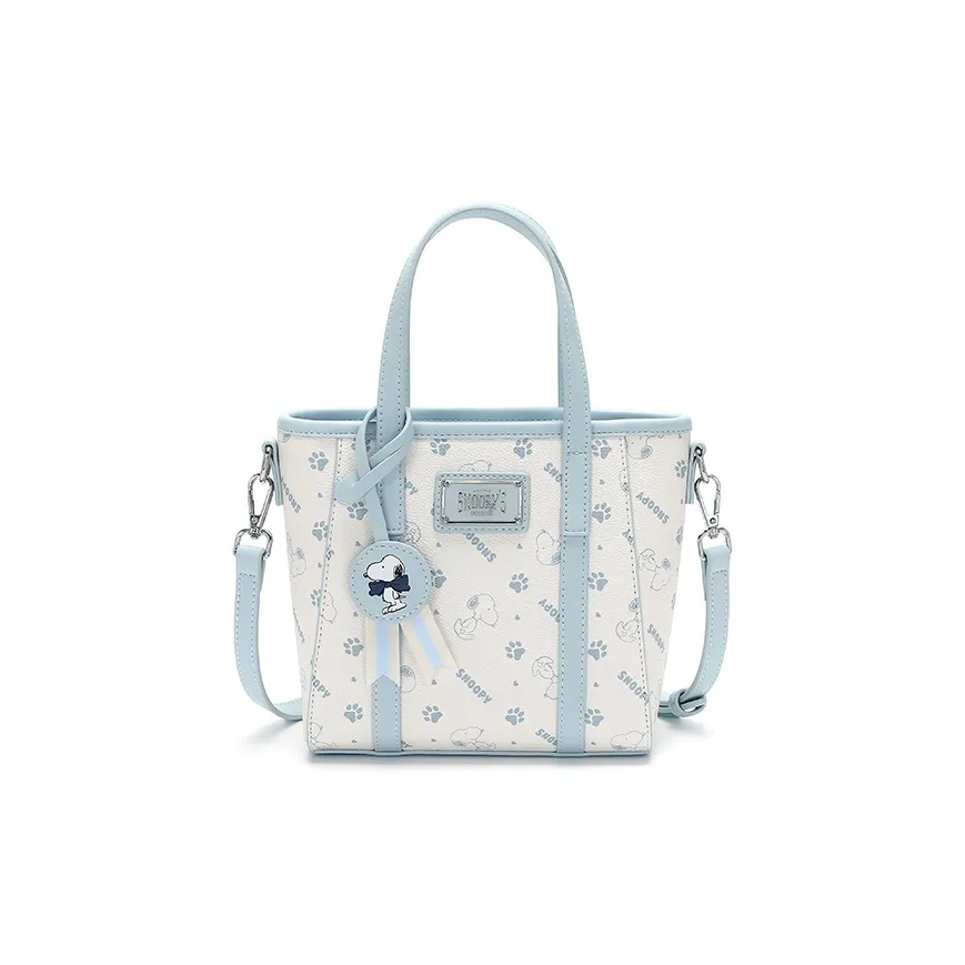 SNOOPY PU (полиуретан) и PVC Одно плечо Сумка Стандартная Женская Синяя