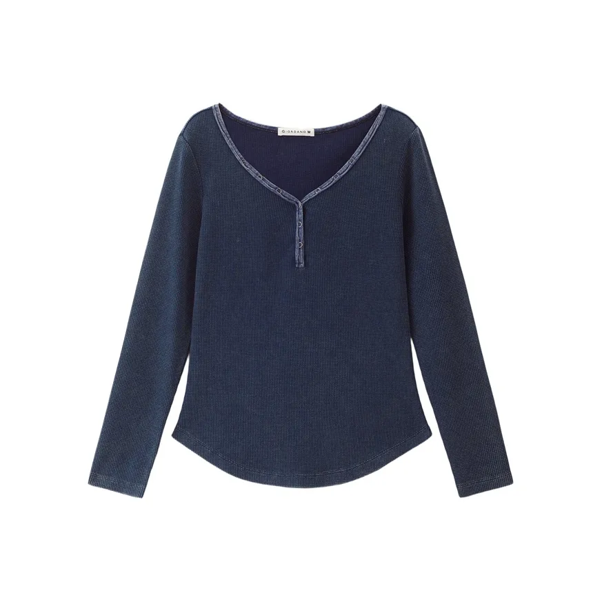 Giordano 06 Denim Original Women's T-Shirts Giordano 06 Деним Оригинальные Женские Футболки