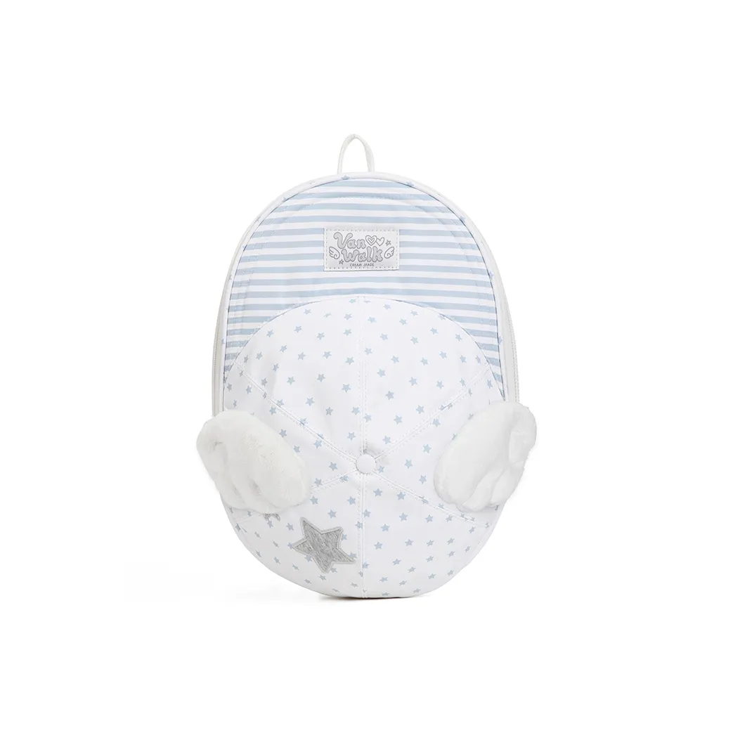 VANWALK Хлопок Рюкзак Большой Женский Морская соль Клетка Фундуковый Наполнитель