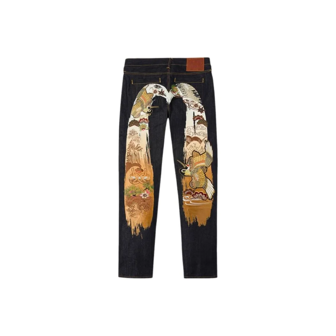 EVISU Джинсовый Синий Мужские Джинсы