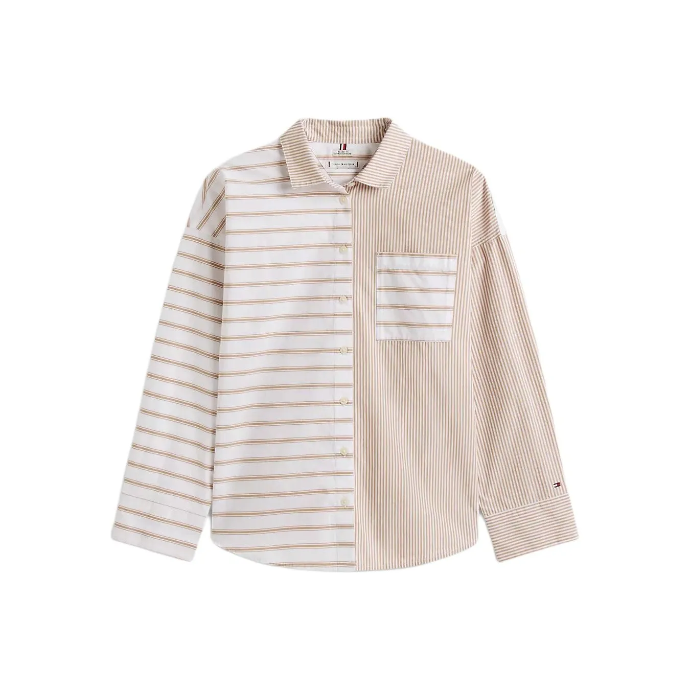 Tommy Hilfiger Хаки Женские Рубашки