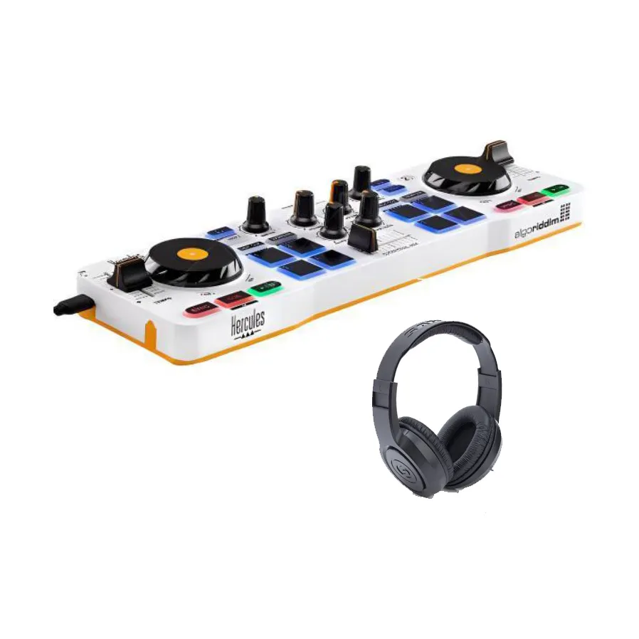 Hercules DJ Control MI Портативный DJ Тёрнтейбл Электронный Музыкальный Контроллер DJ Оборудование