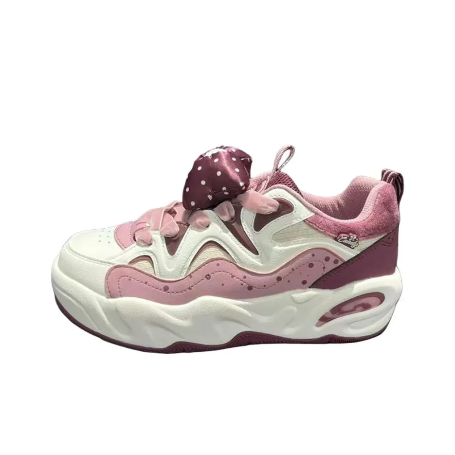 XTEP Устойчивые к истиранию Низкие кеды для скейтбординга Женские Парус Белый Дымчатый Розовый Фиолетовый