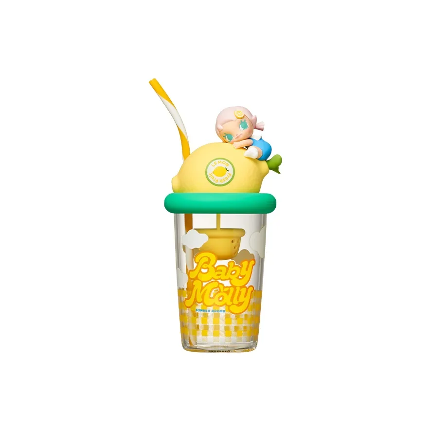 POP MART Малыш Molly Fruity Аромат Коллекция Чашка для воды Trend-ориентированные продукты