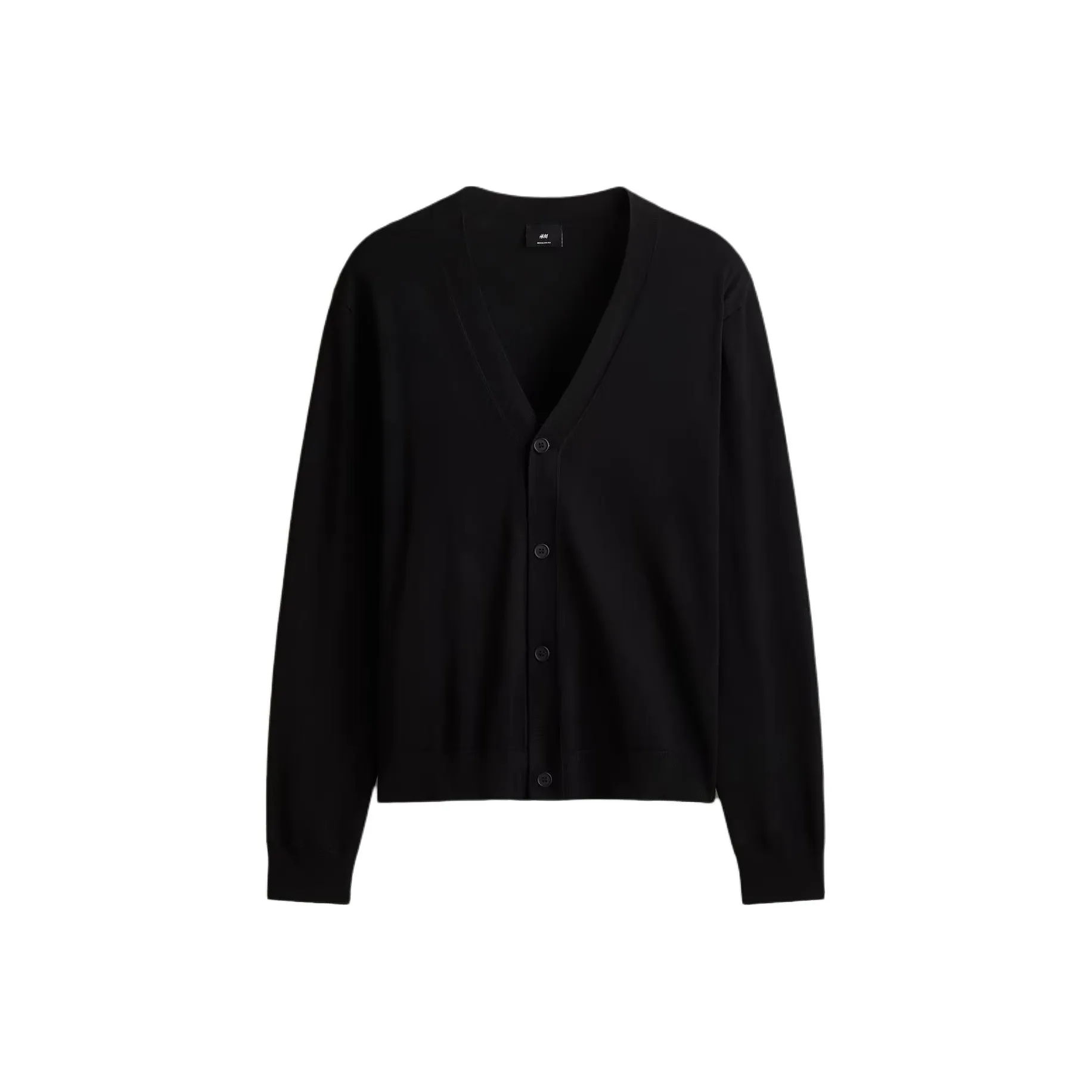 H M Черный Мужской Трикотаж