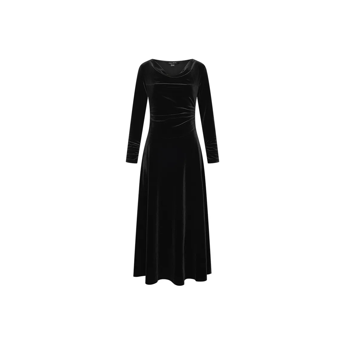 URBAN REVIVO Длинное платье с длинными рукавами для женской одежды женское