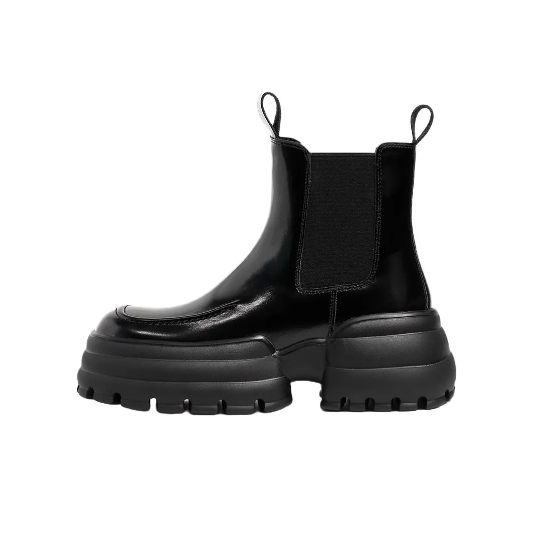 MIS. DANNY Короткий Челси Женские Черный