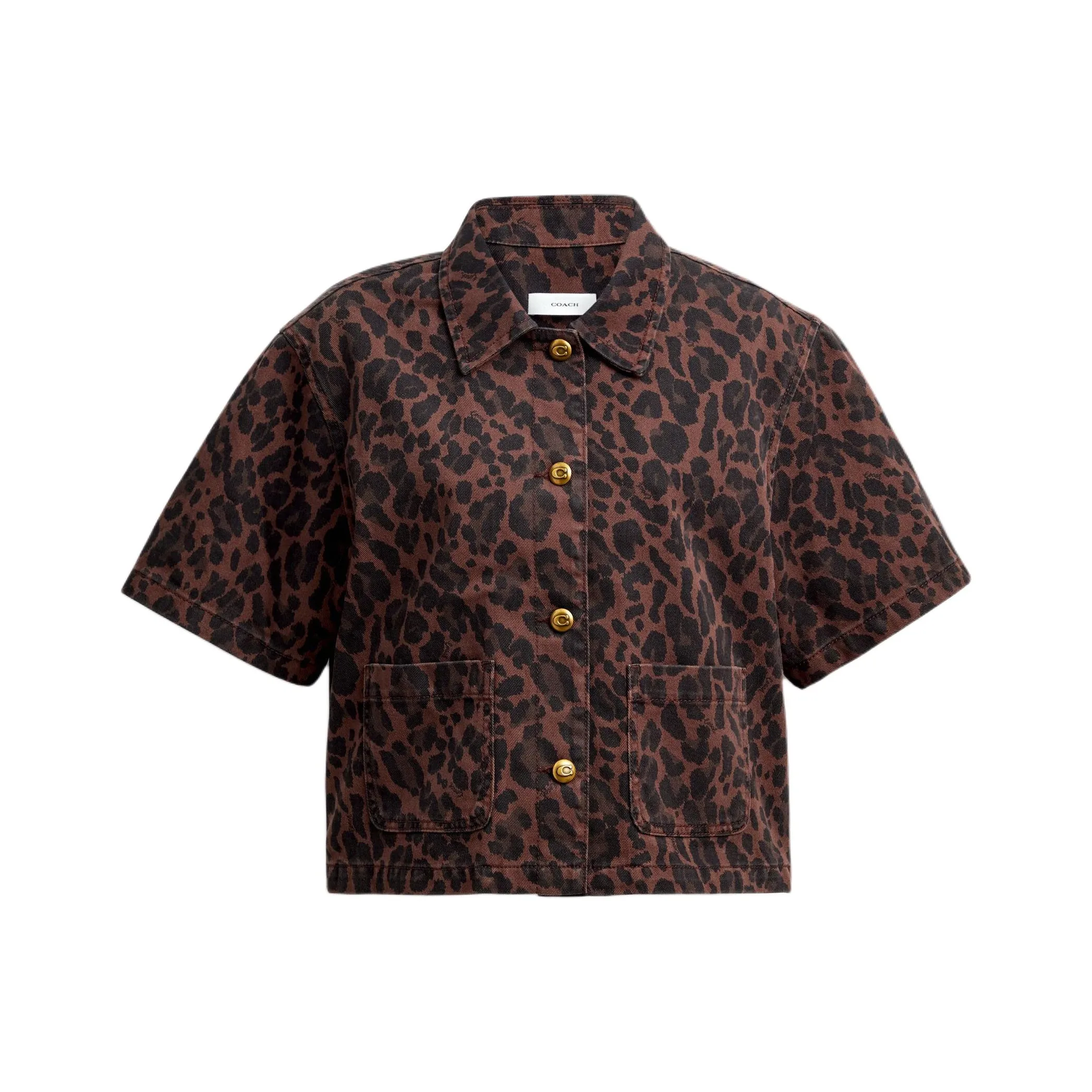 COACH Коричневые Женские Рубашки