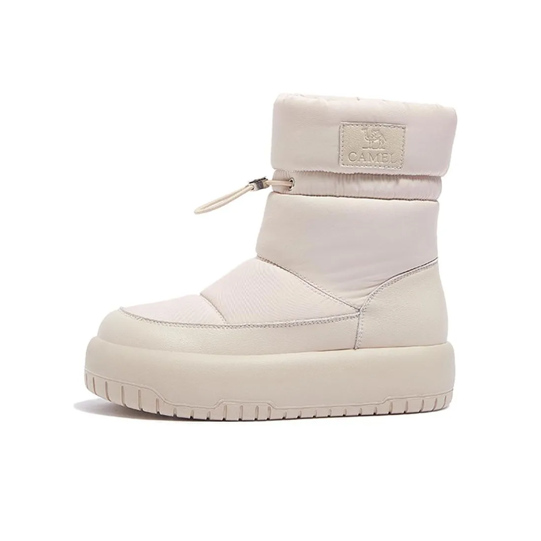 CAMEL Snow Boots Women's Beige/Black