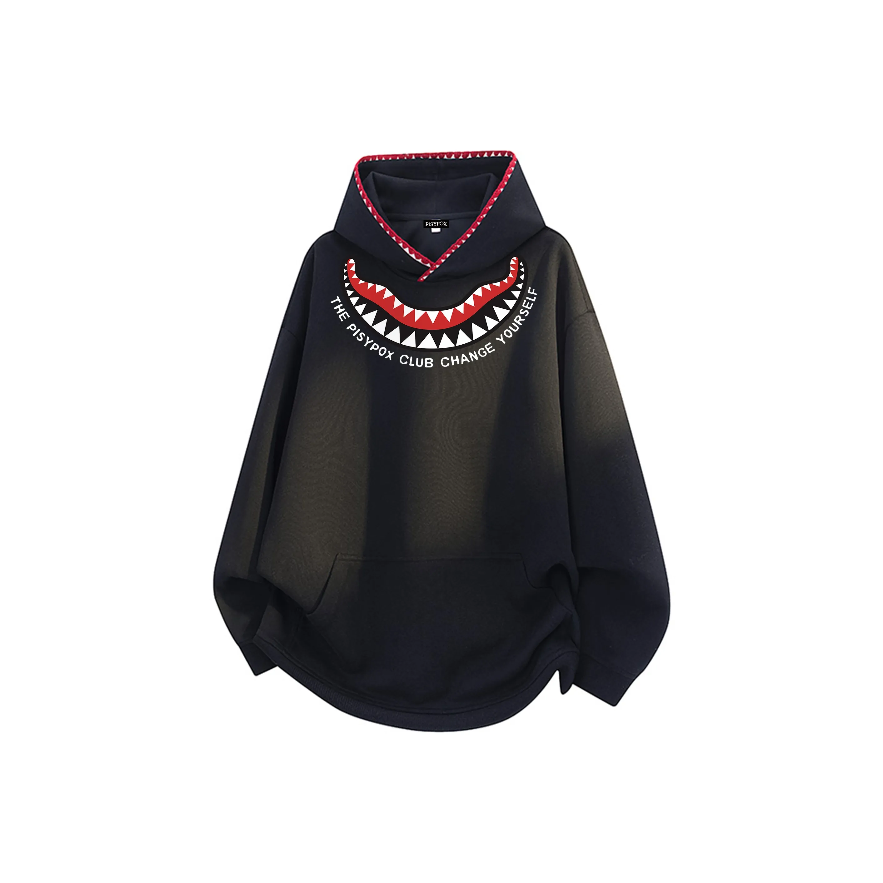 PISYPOX С капюшоном Длинный рукав Унисекс