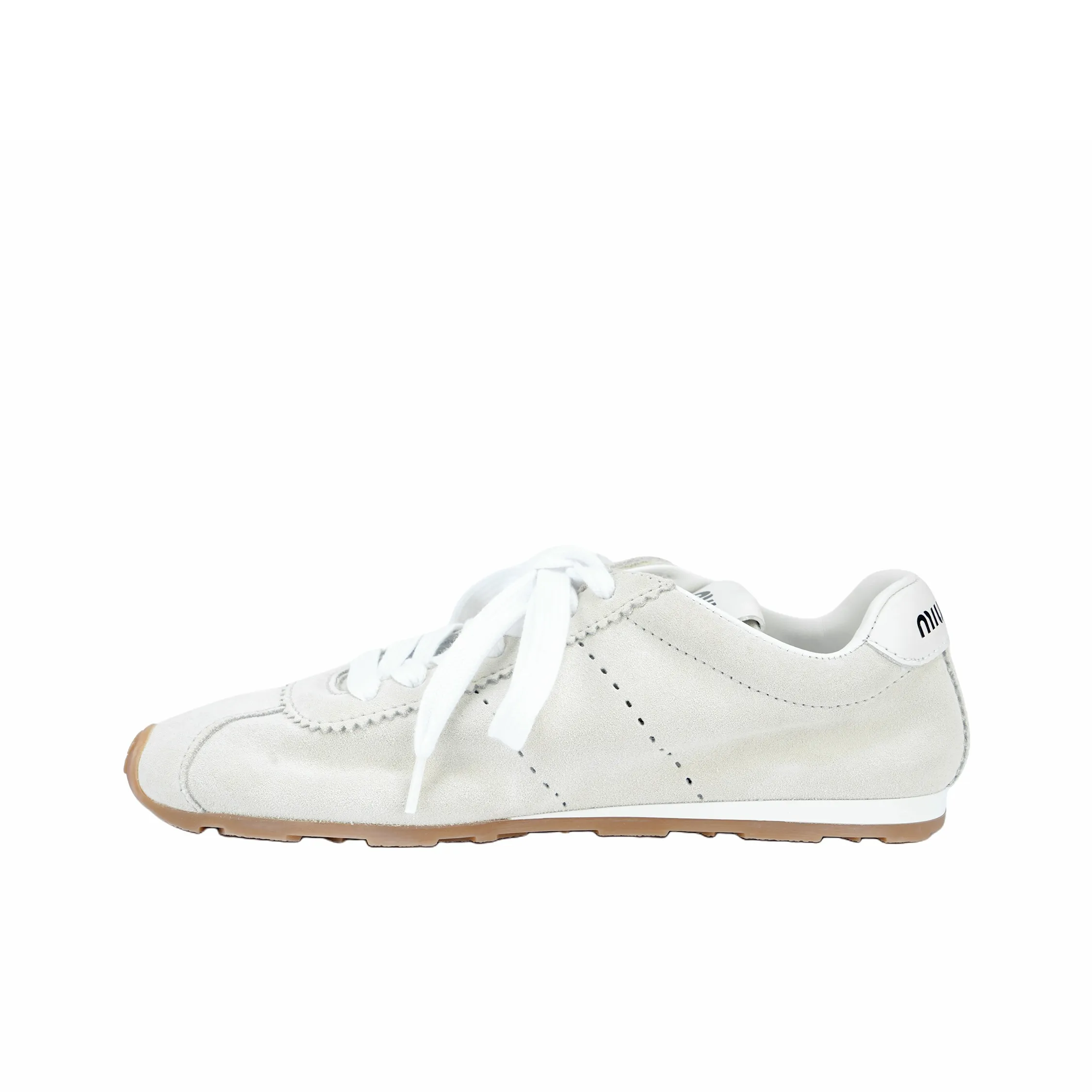 MIU MIU Low Top Casual Shoes Women's Beige