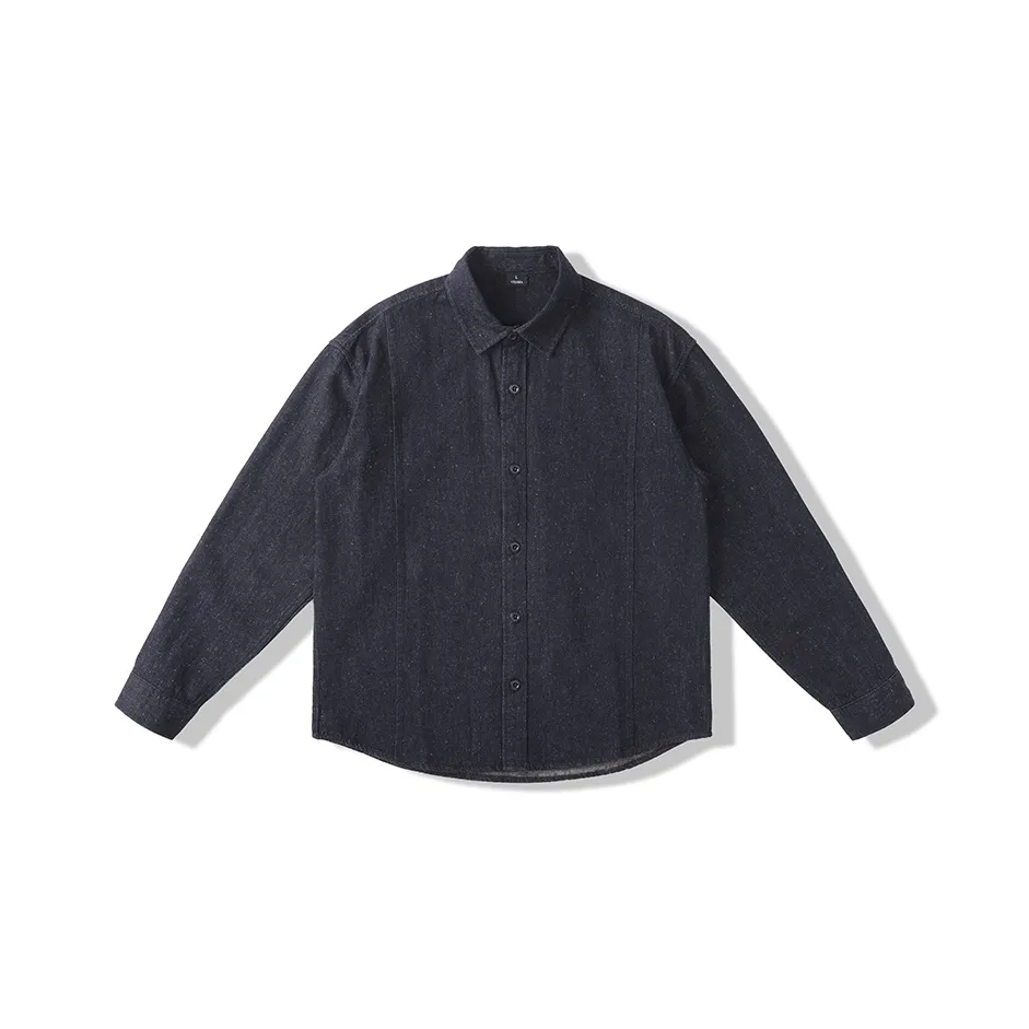 AGBG Linen Blue Unisex Shirts AGBG Льняные Синие Унисекс Рубашки