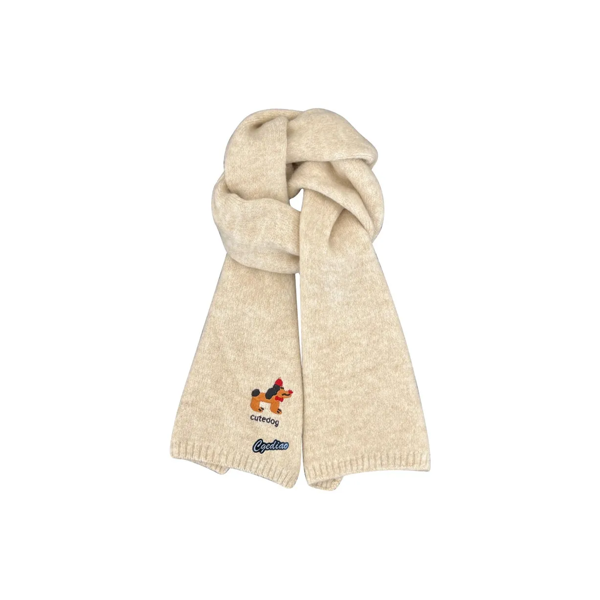 Cgediao Акриловые вязаные шарфы унисекс