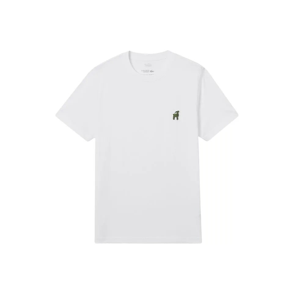 LACOSTE Collaboration 001 Белый Мужская T-Рубашка