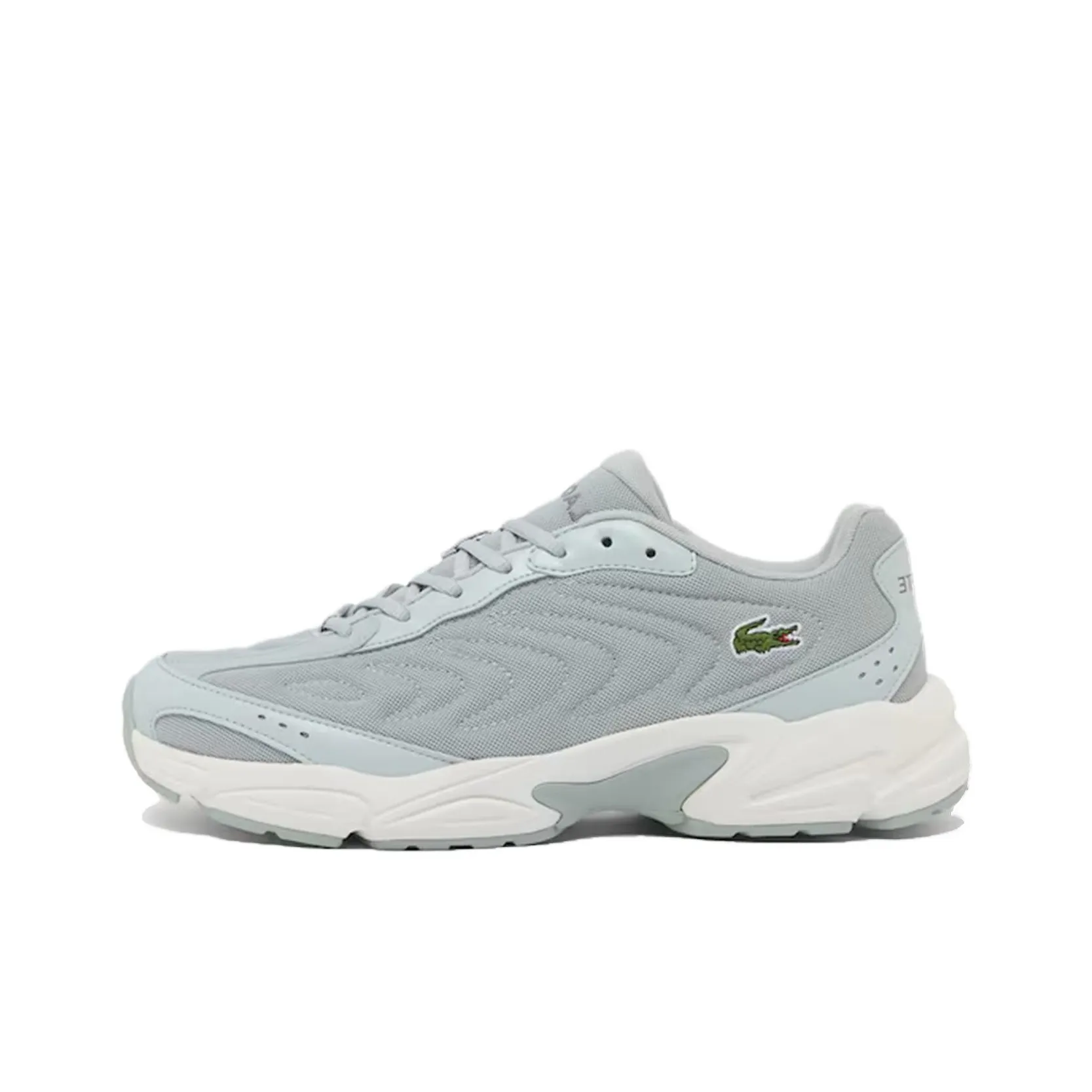 LACOSTE Storm 96 2K Дышащие Беговые Кроссовки Мужские Серые