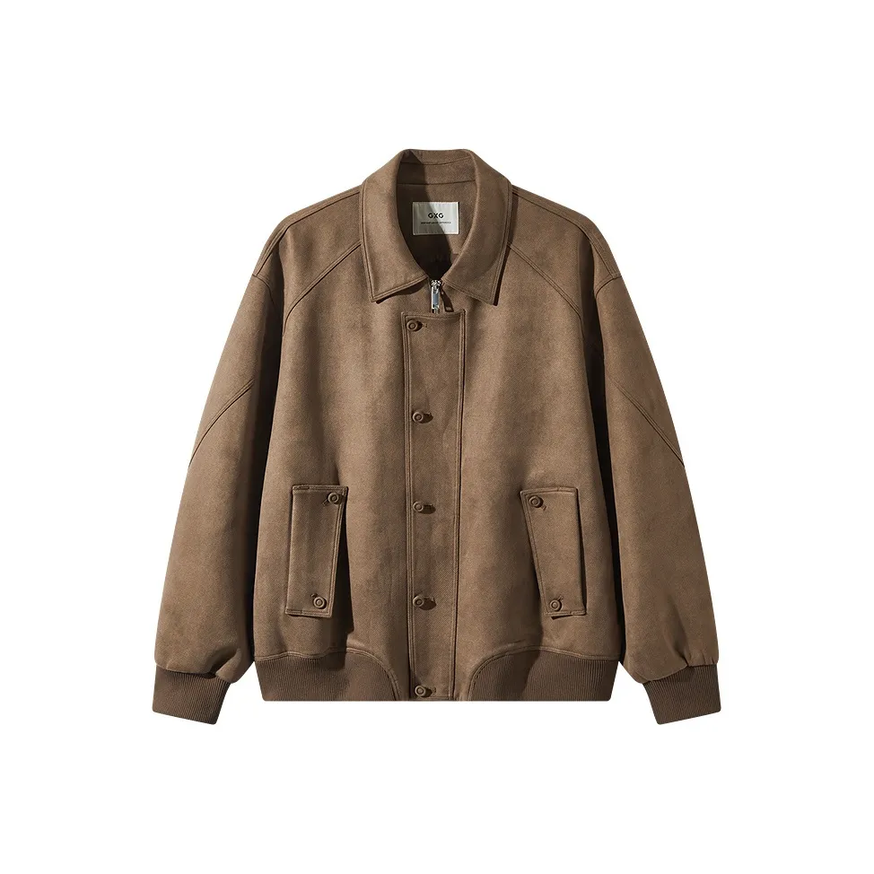 GXG Винтажный коричневый мужской куртки