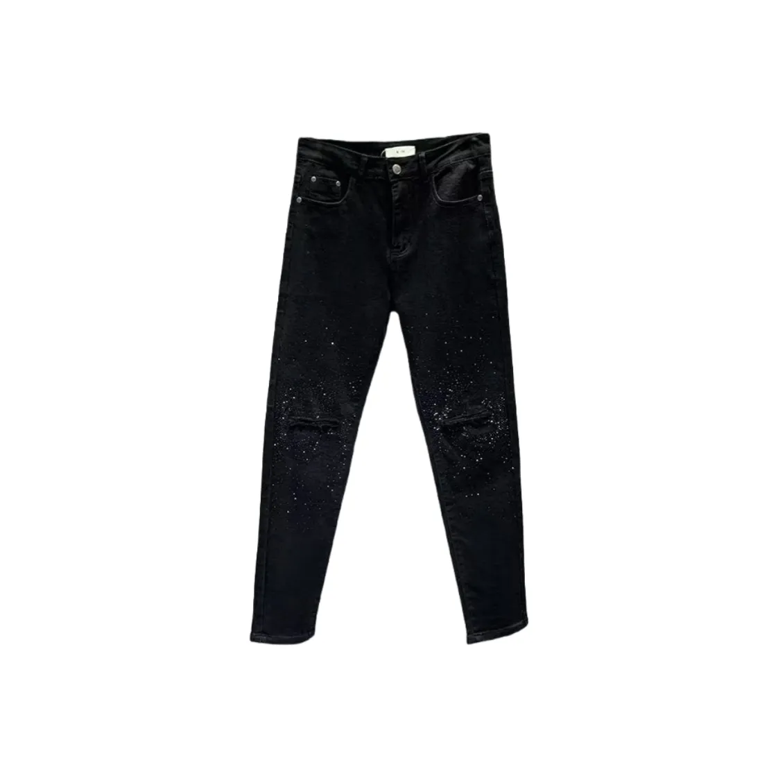 CAT'S PAW Черный Унисекс Джинсы