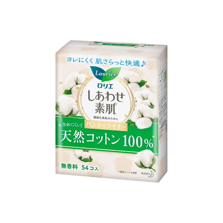 Laurier Beautiful Freedom 100% хлопок Cushion Soft And Дружественный к коже 140 мм 54 шт сумка