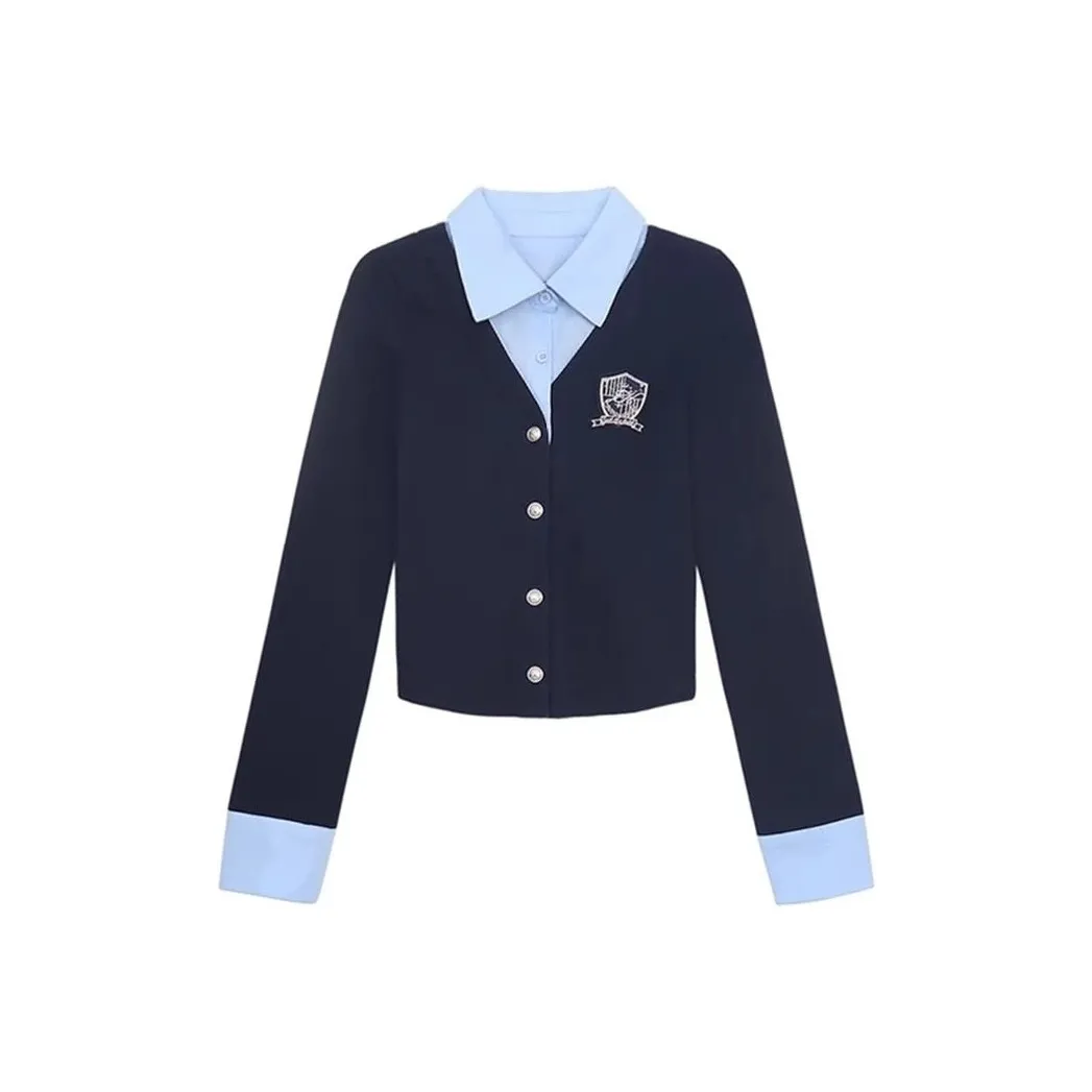 GOSO Темно-синие женские рубашки