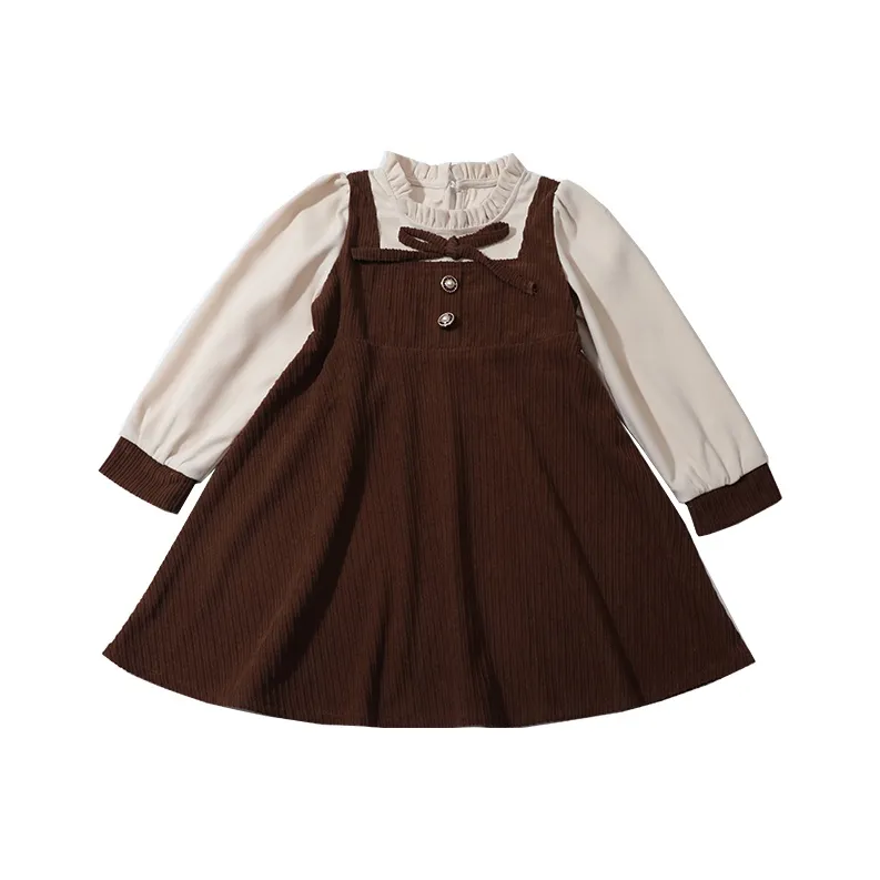 GOYN Коричневые Платья для Дошкольников