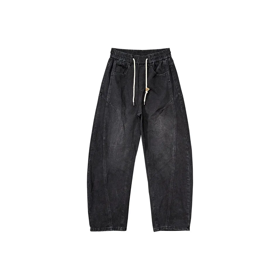 Stretch Cow 66119 Черные Мужские Джинсы