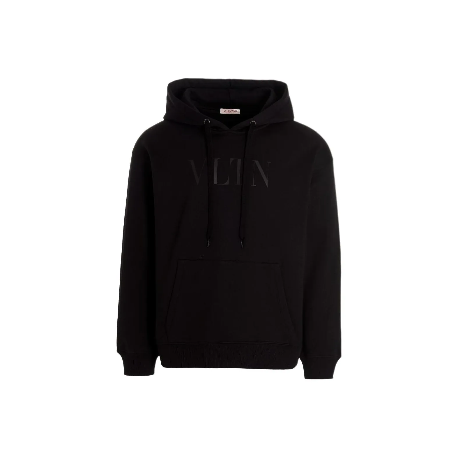 Valentino Vltn Logo Printed Drawstring Hoodie