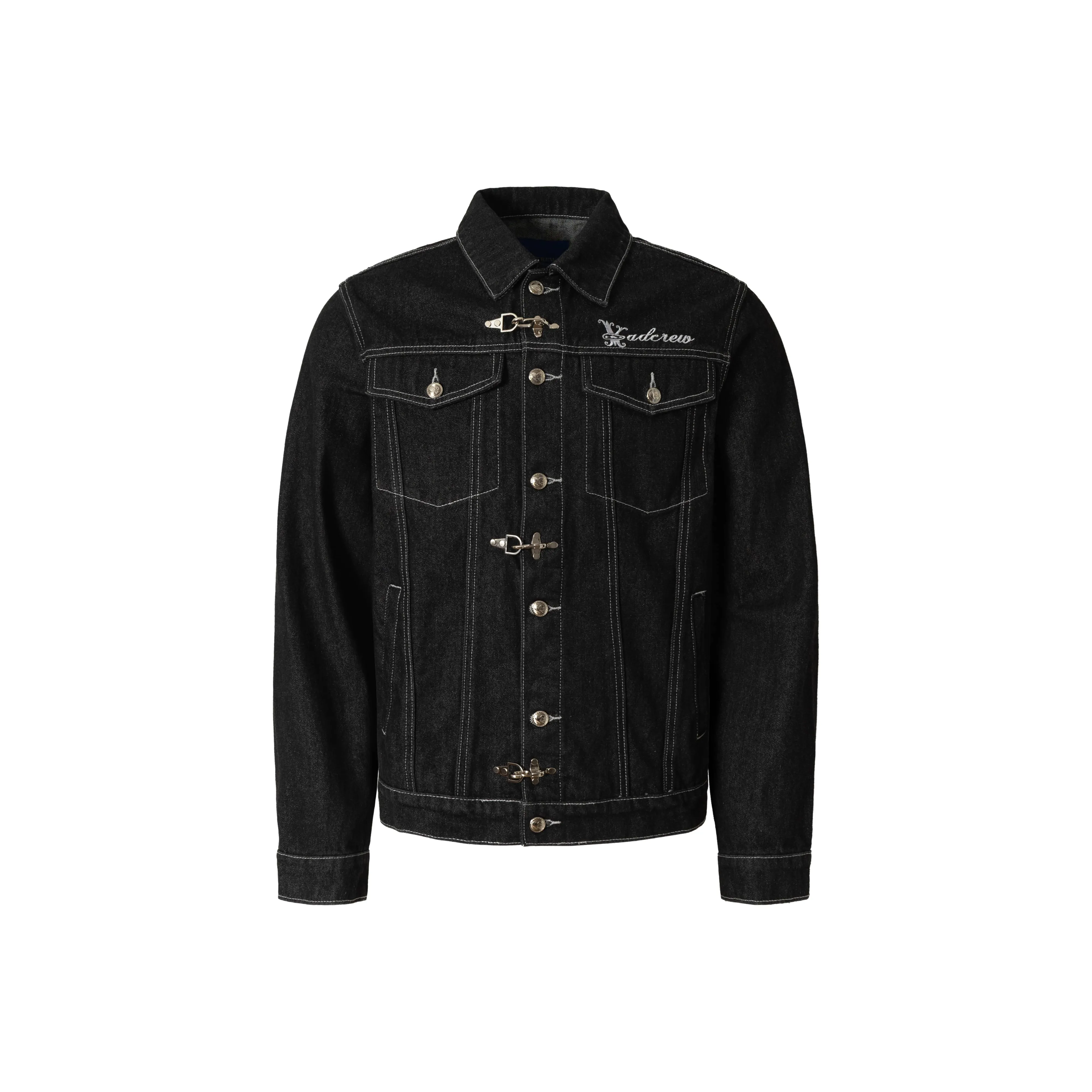 YADcrew Черный Унисекс Джинсовые куртки