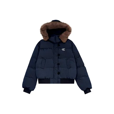 KEAB Темно-синий Синий Женский Пуховик