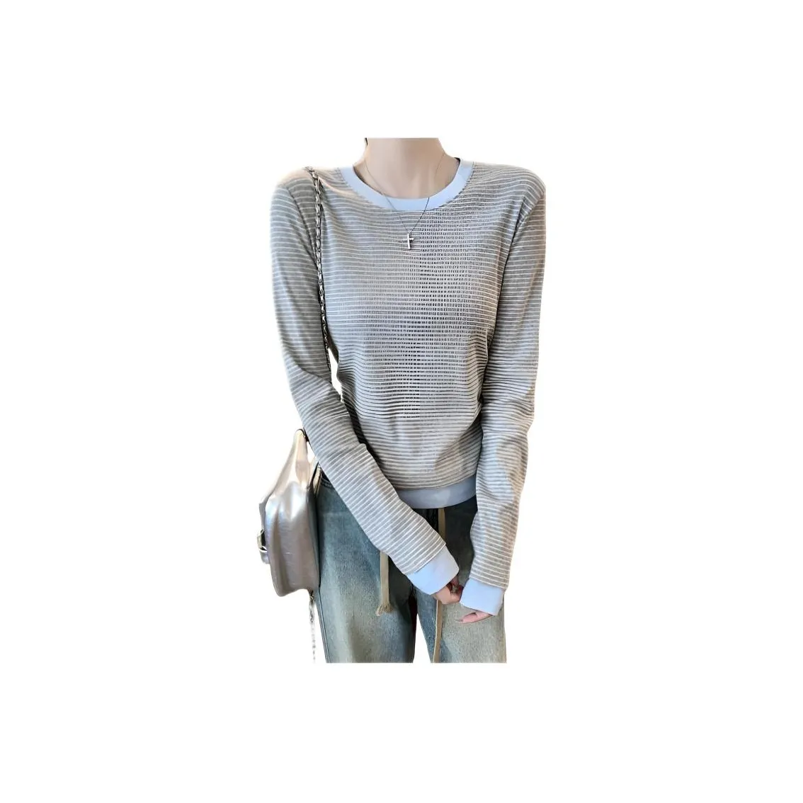 TONYBEAR Длинный рукав T-рубашка Женская