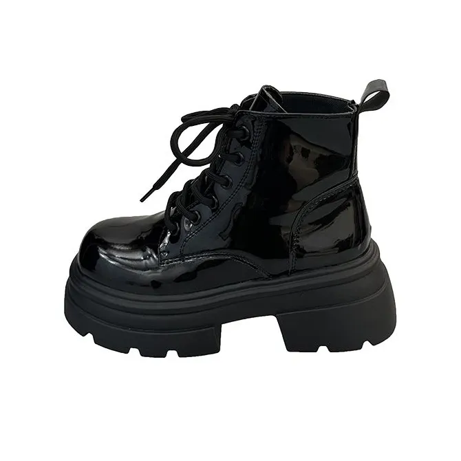 TELENT Короткий Мартин Ботинок 5CM Женские