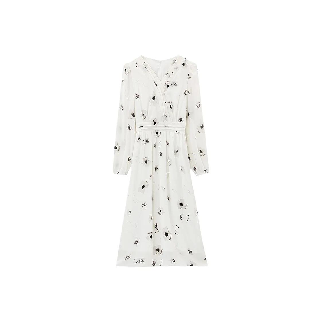 Udon House Длинное платье с длинными рукавами женское