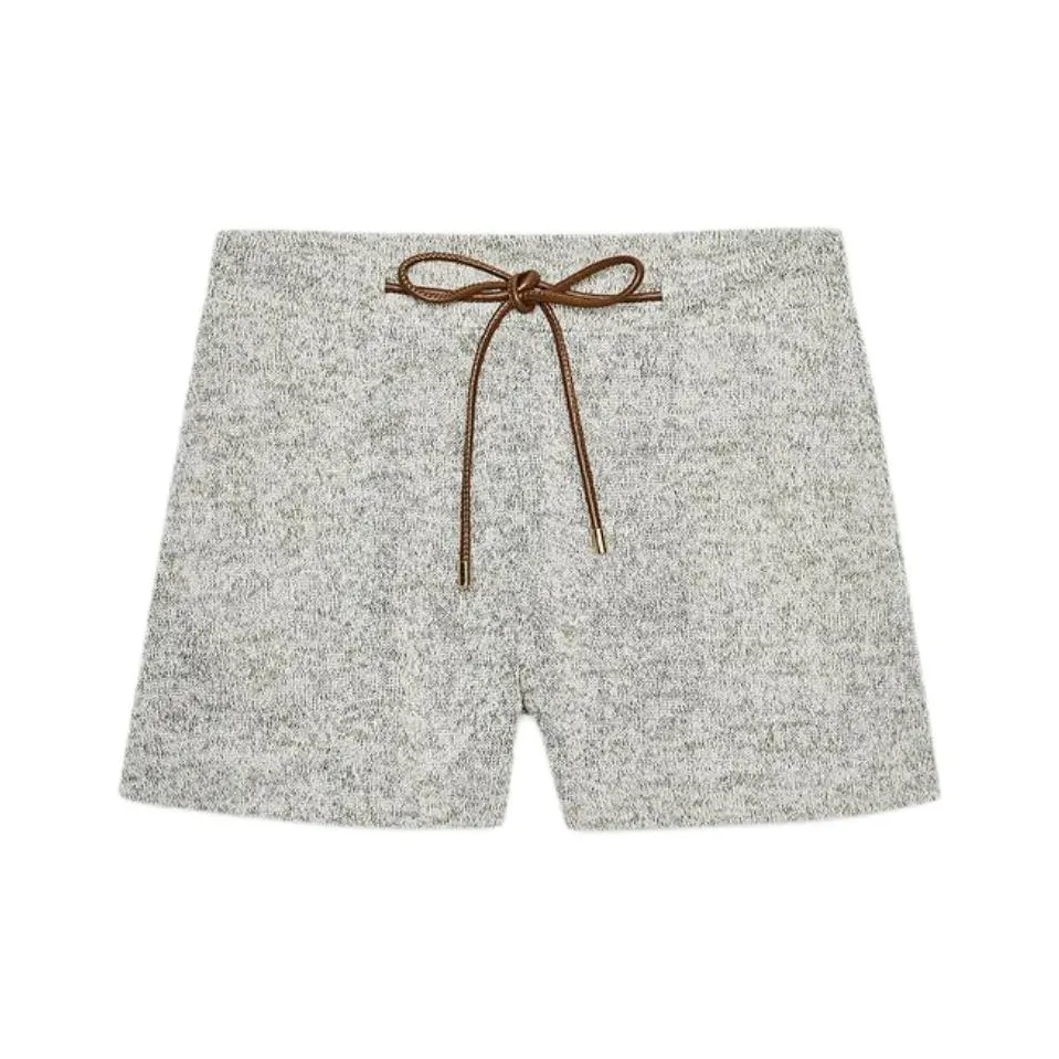 ZARA Зеленые Телесные Женские Повседневные Шорты