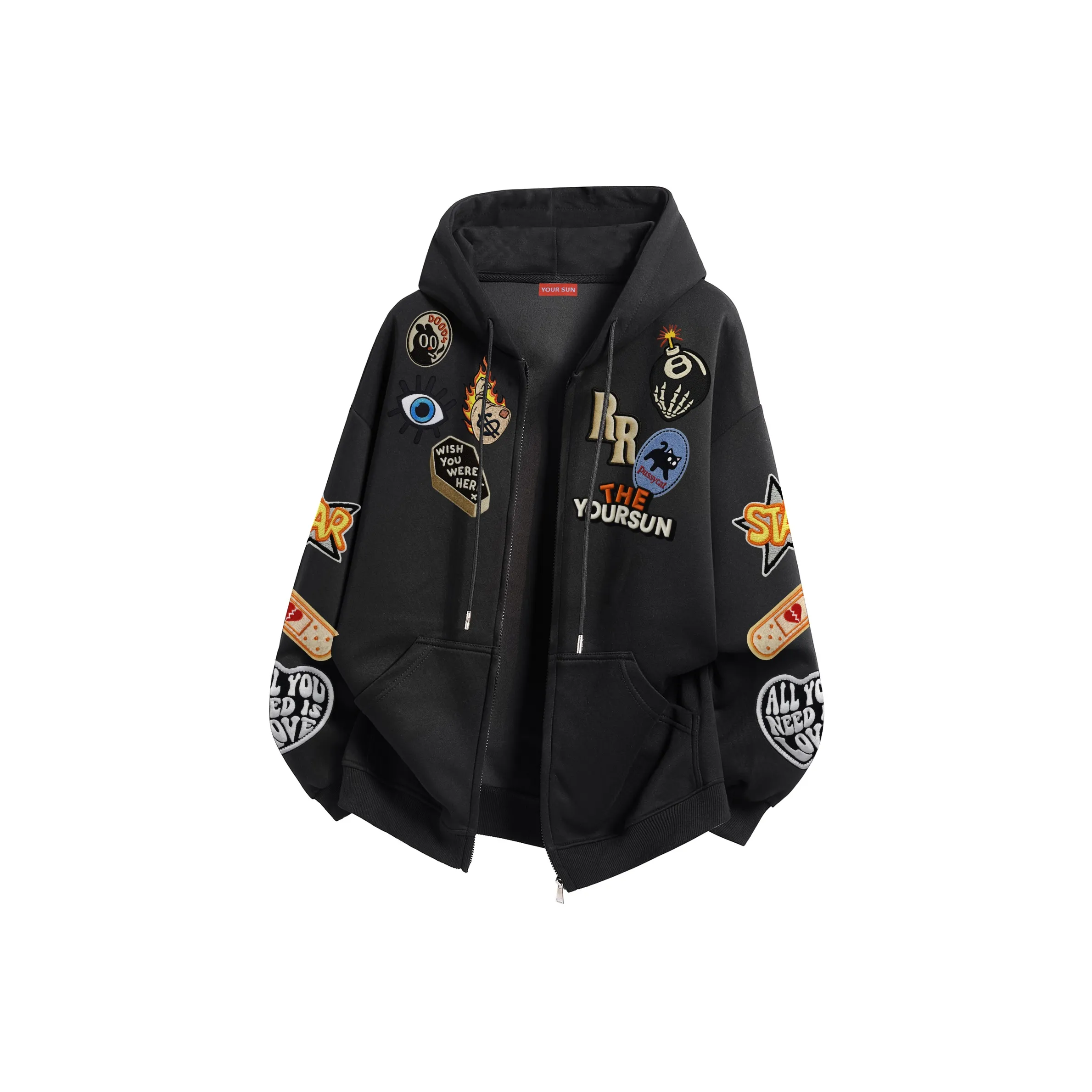 Удобный и освежающий свитшот унисекс