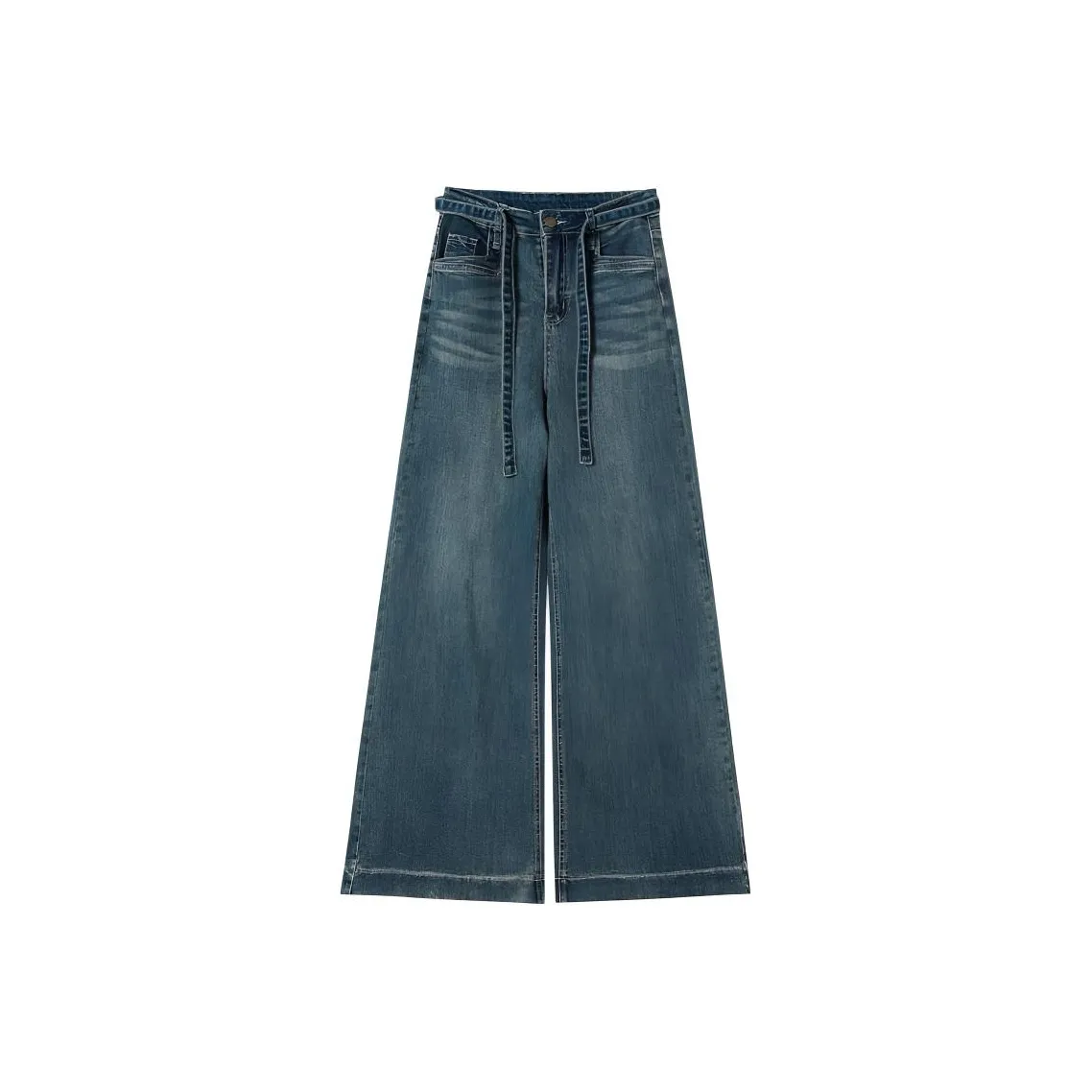 DANCANG Широкие брюки расклешенные джинсы женские