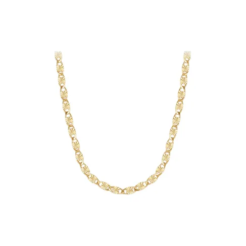 YOAR 925 стерлинговое серебро покрытие 18К золотом ожерелья женские