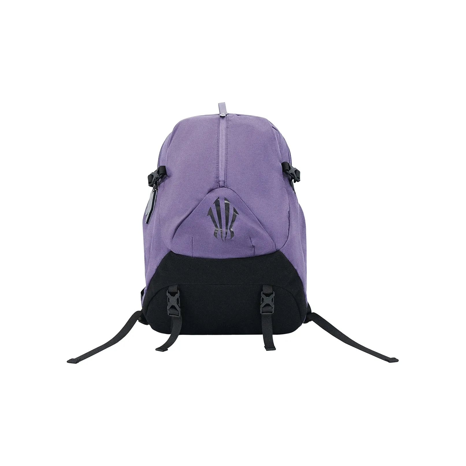 ANTA Basketball Collection 15D Twill LIKE Memory Fabric Backpack Unisex Light Gray Purple