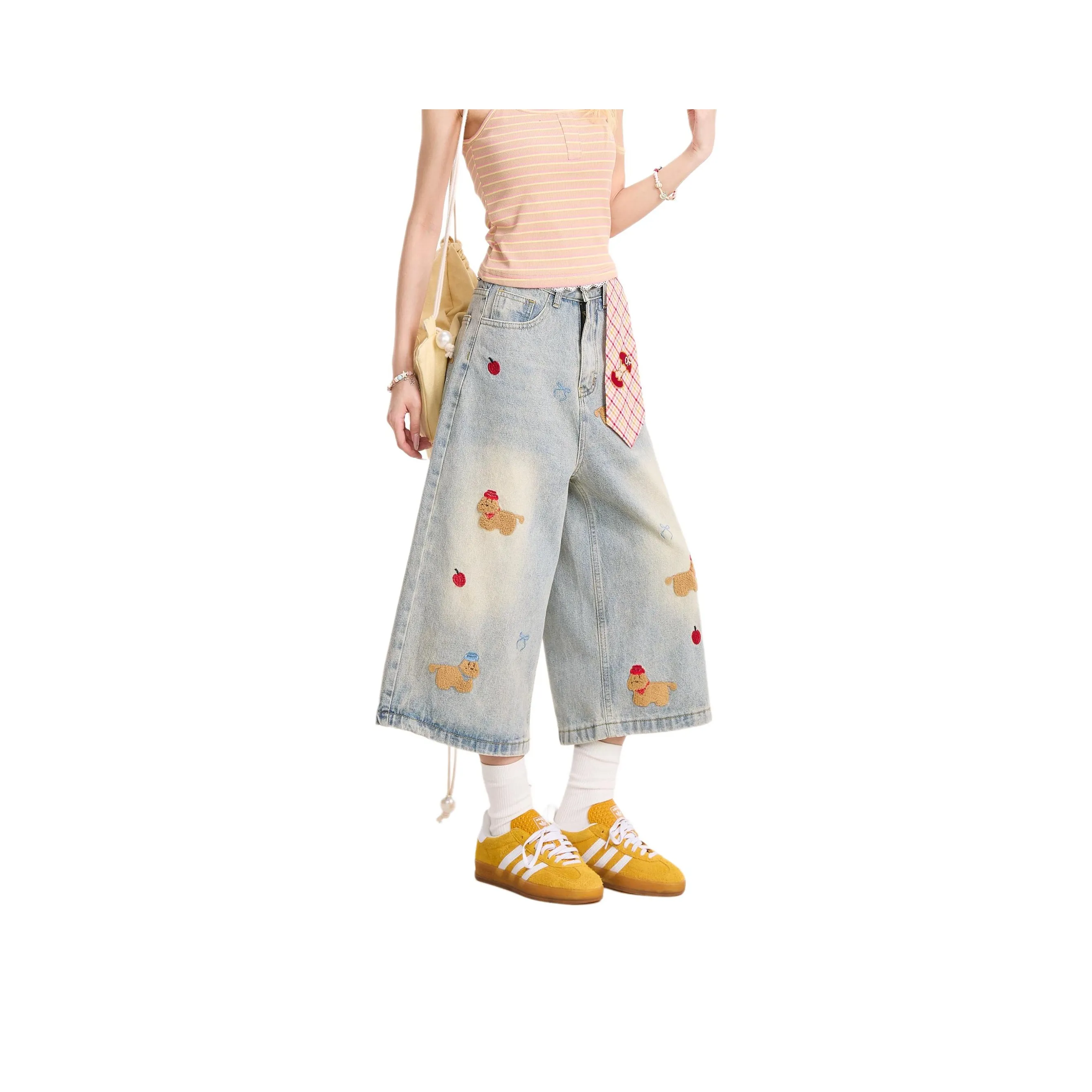 ZXBY Светло-Синие Женские Джинсы