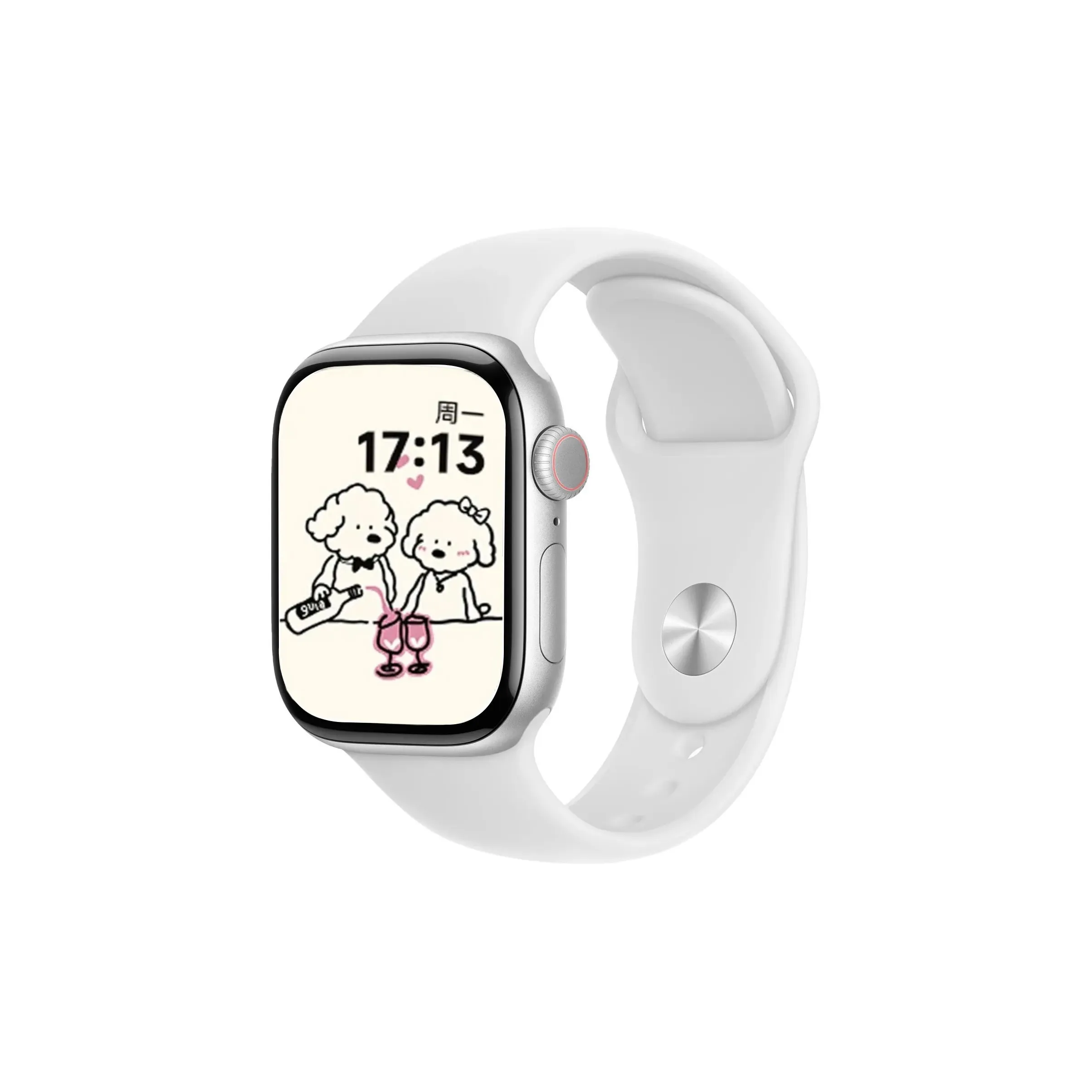 PENGKEXIANSEN Ремешок Apple Совместимость Кремниевый Материал