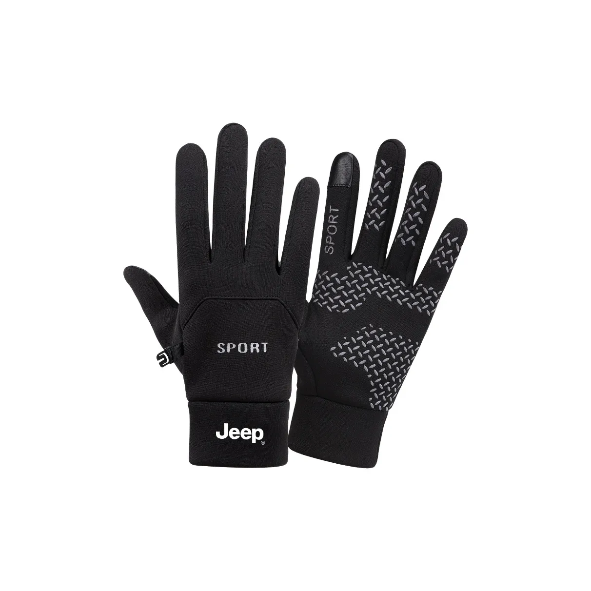 JEEP Флисовые утепленные теплые перчатки для мужчин