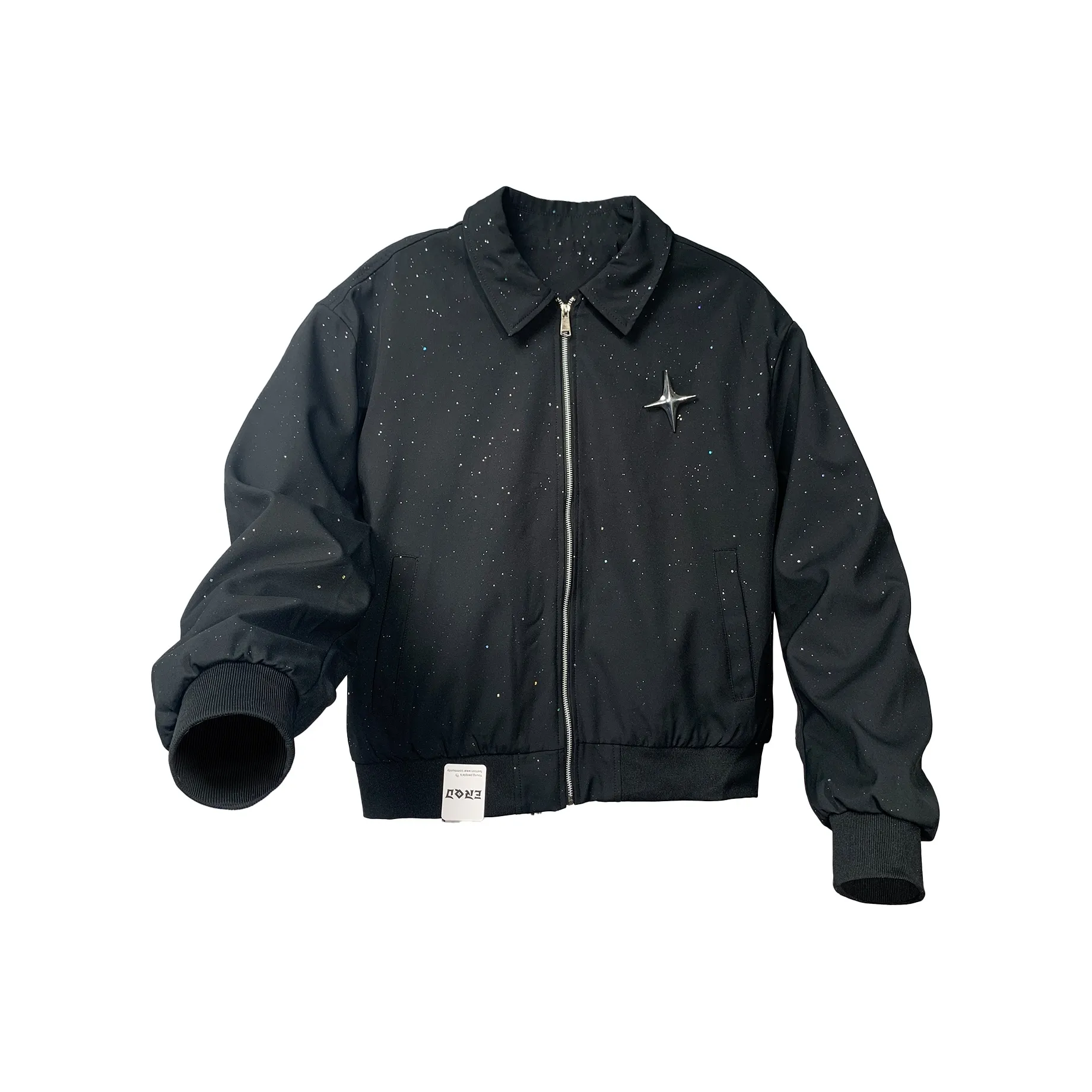 ERQD Black Baby'S Breath Унисекс Куртки