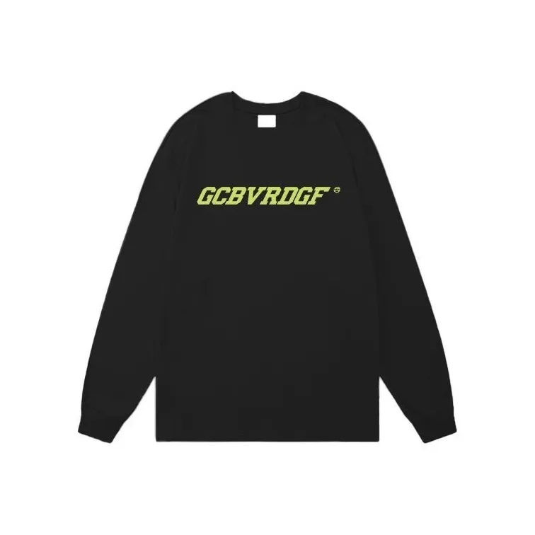 NRXX Мужская одежда Американская T-рубашка Hip Hop Уличная одежда Топ с круглым вырезом Свободный крой Fashion Versatile Мужская