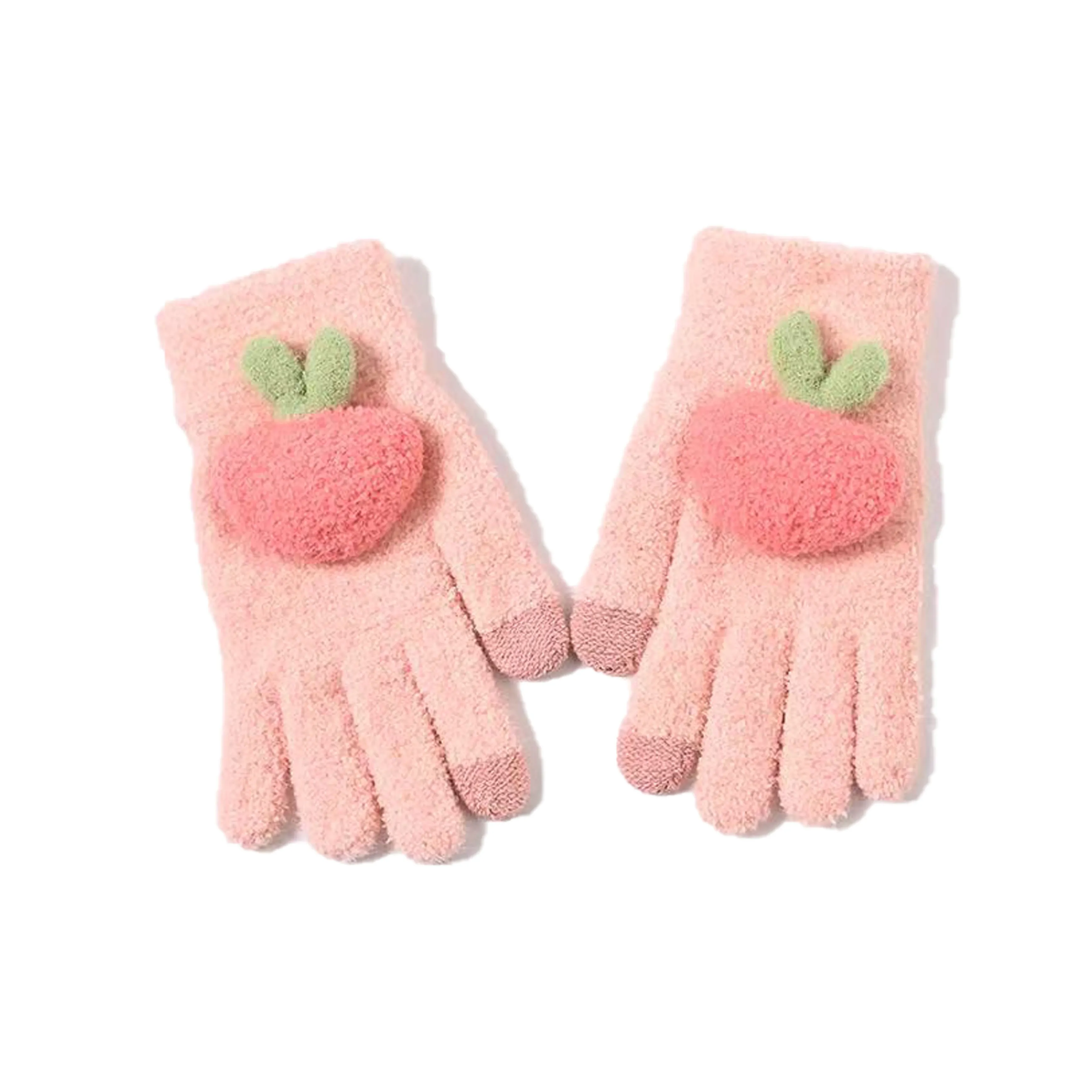 IOTS Утолщенные термоперчатки для велоспорта с сенсорным экраном женские