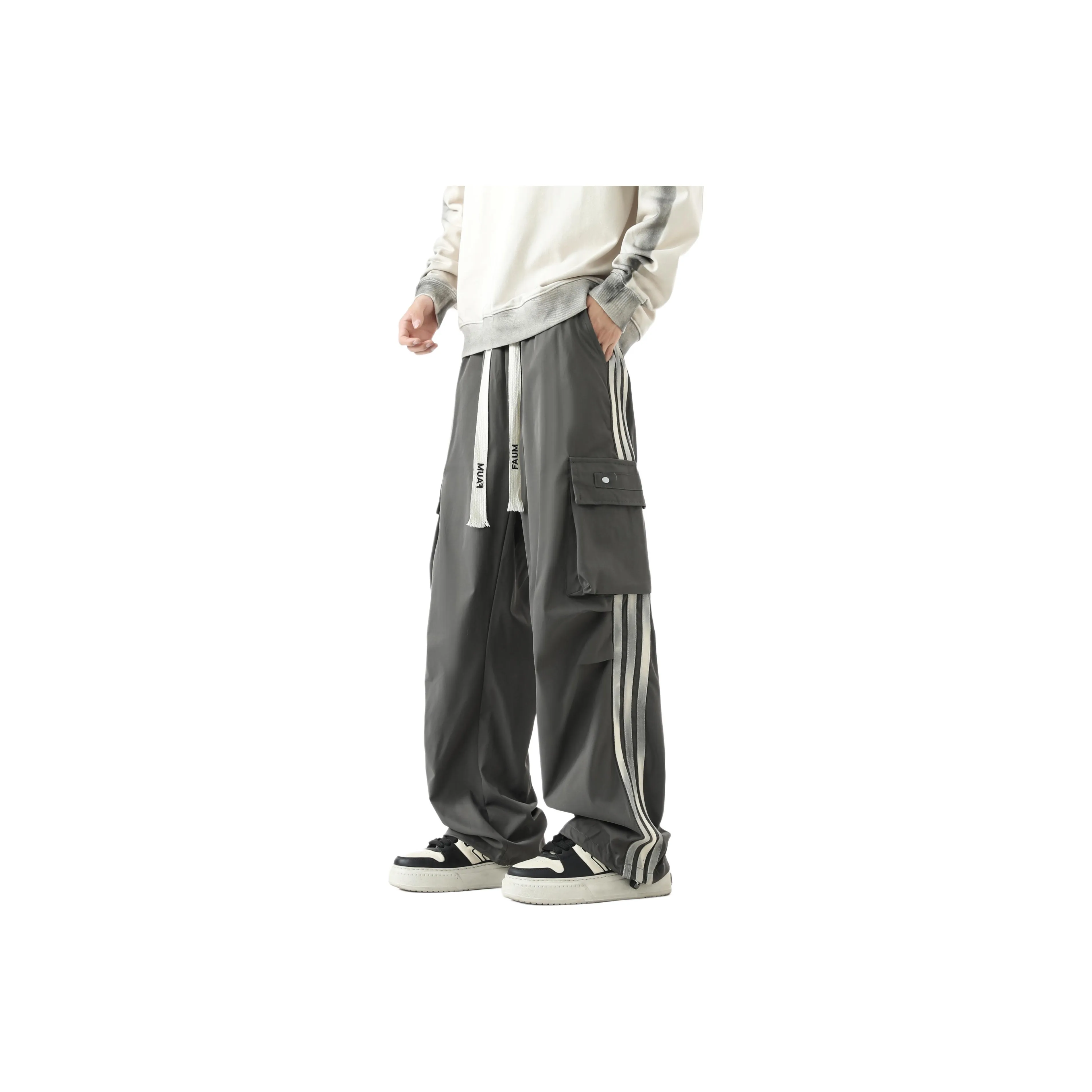 FAUM Унисекс Повседневные Брюки